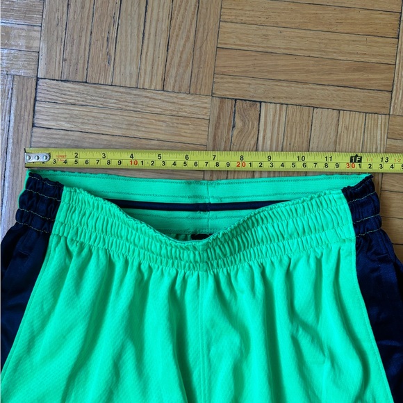 Nike Drifit Elite Basketball Shorts Neon Green Size Small - Picture 6 of 10